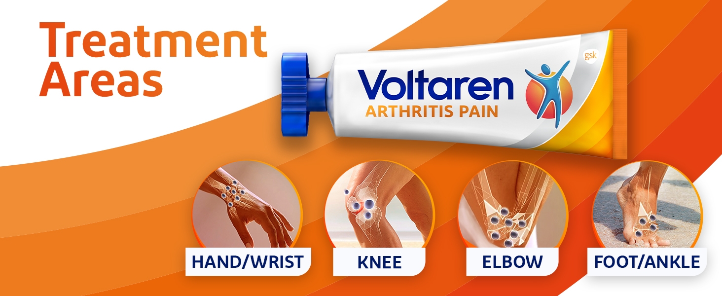 Treatment areas hands wrist knee elbow foot ankle